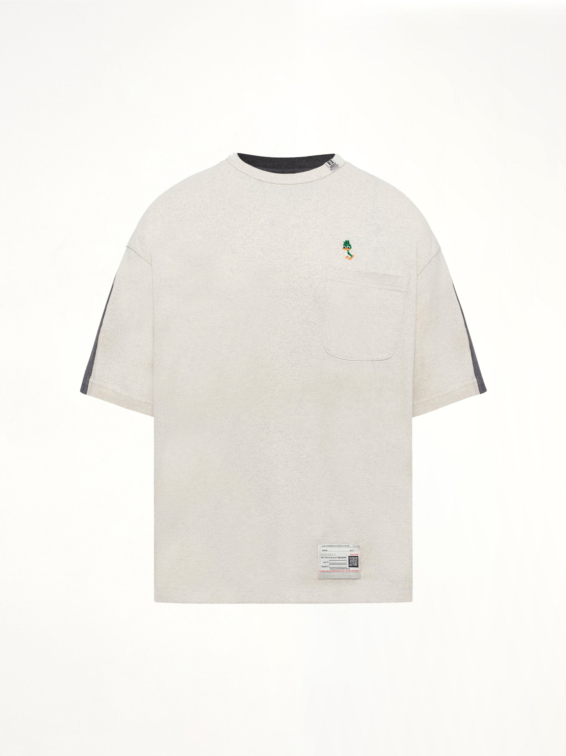 Combined T-Shirt in White