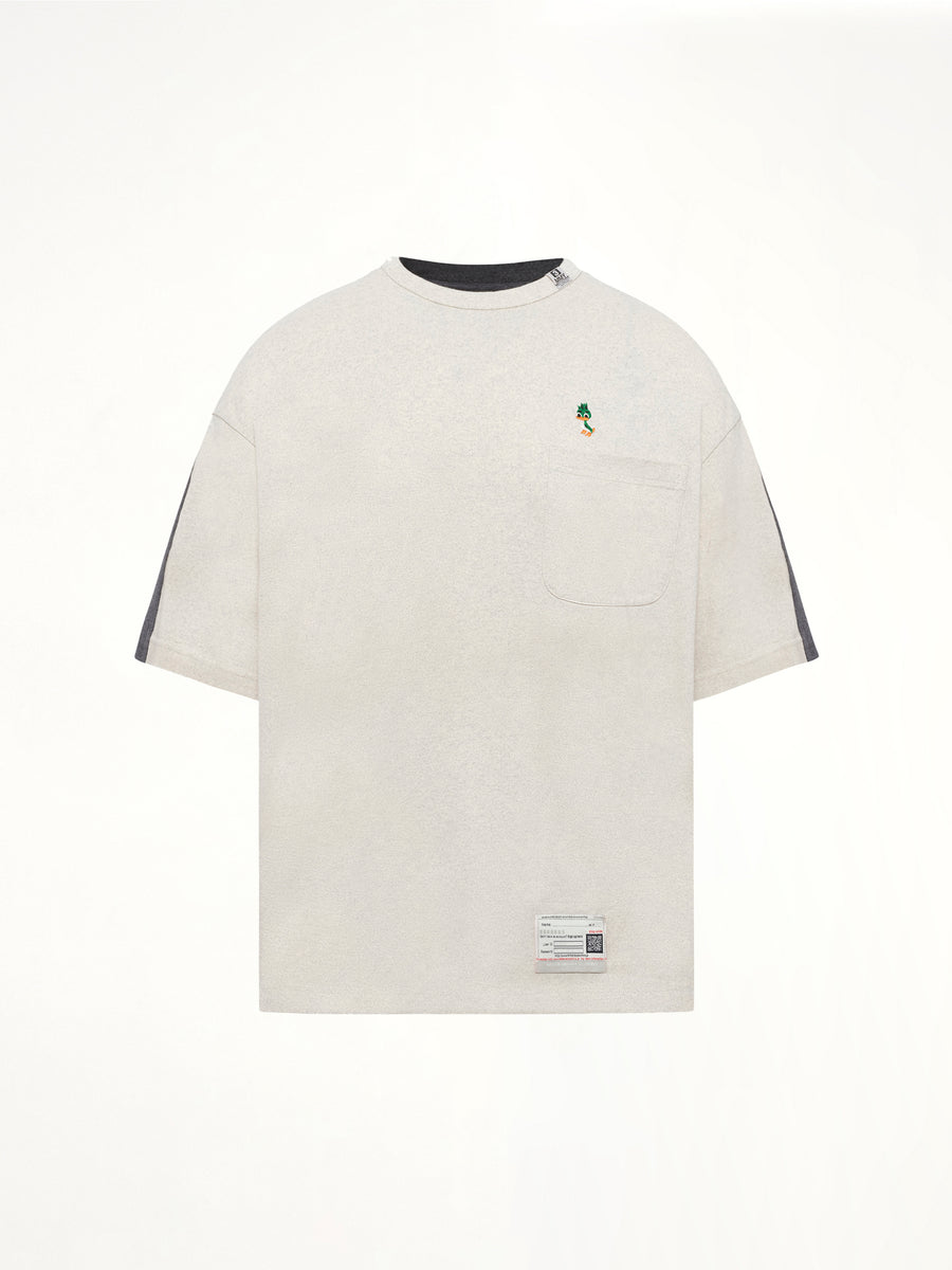 Combined T-Shirt in White
