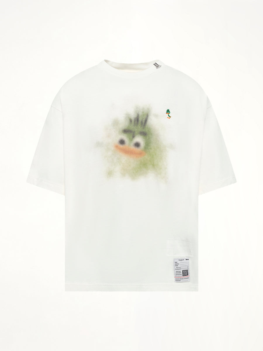 Leon Printed T-Shirt in White
