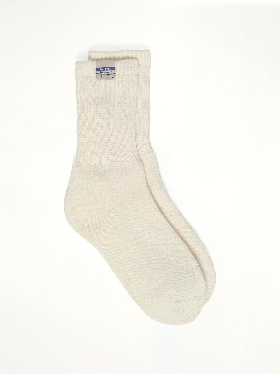 Instrumental 3 Pairs Socks in White