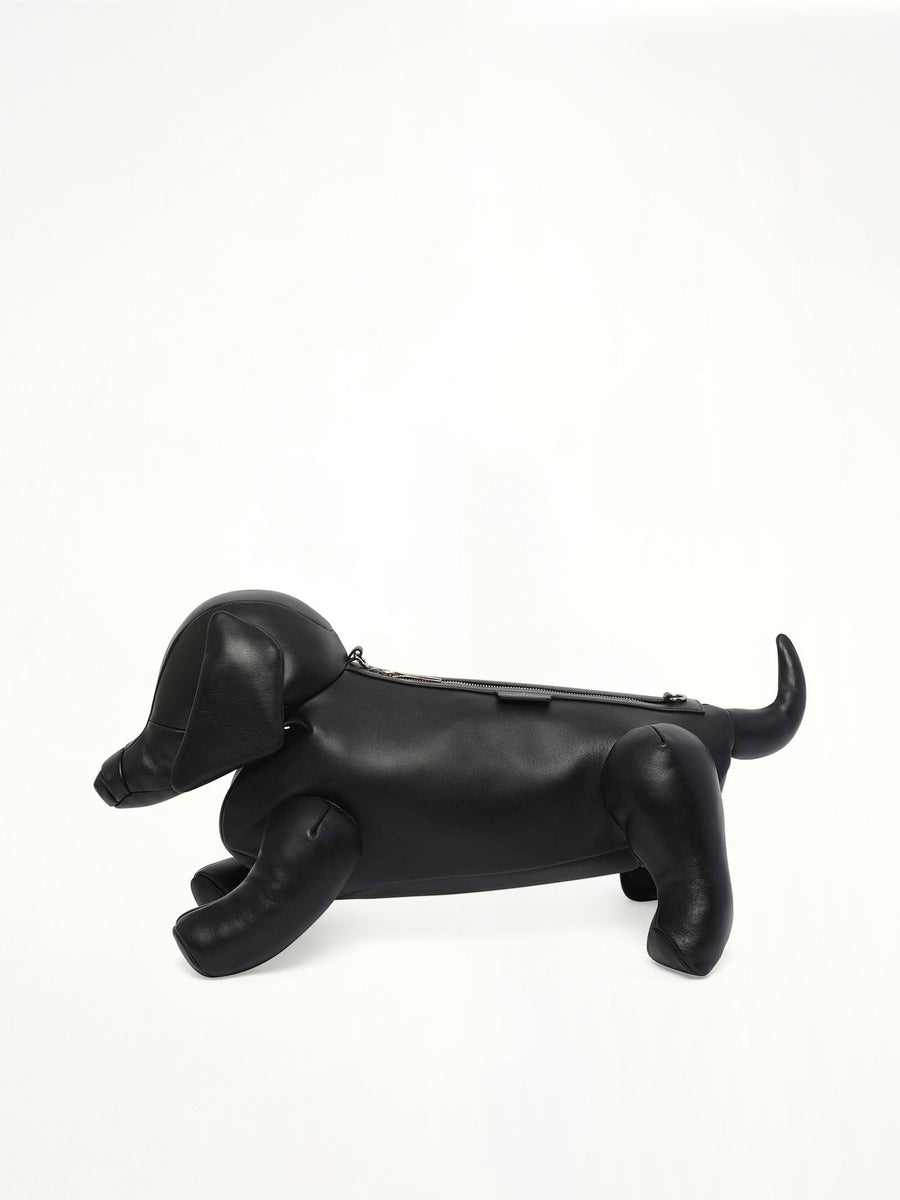 Medium Dachshund Bag in Black