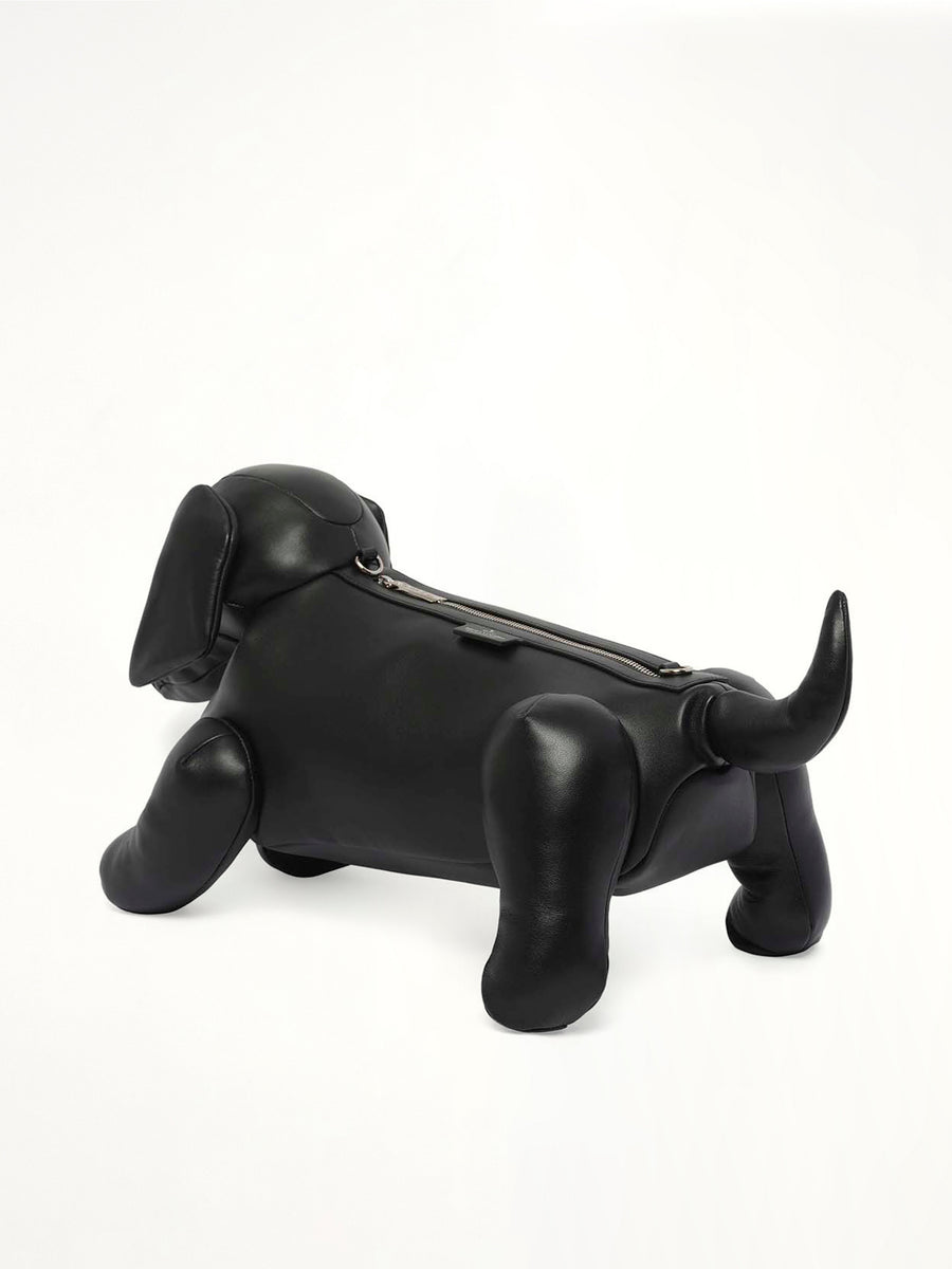 Medium Dachshund Bag in Black