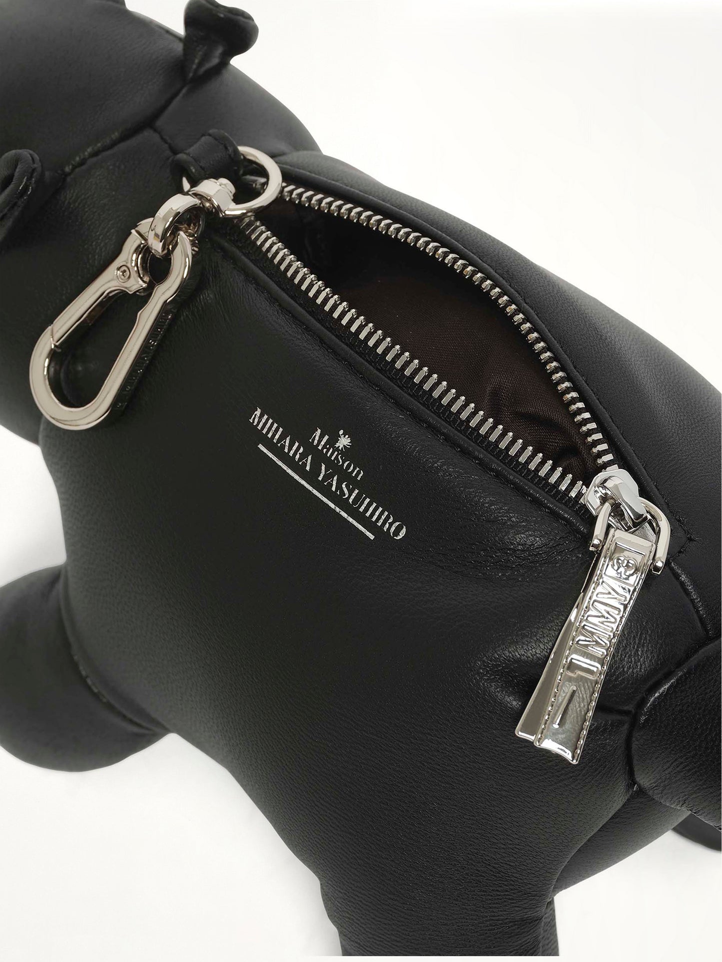 Mini Hippopotamus Bag in Black