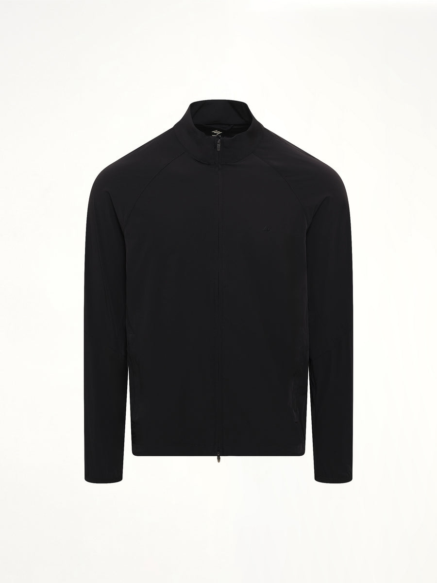 247 DNA Track Jacket in Jet Black