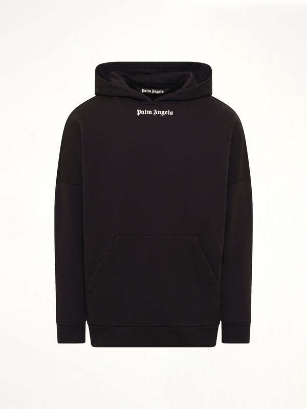 Classic Logo Over Hoodie in Black/Off White