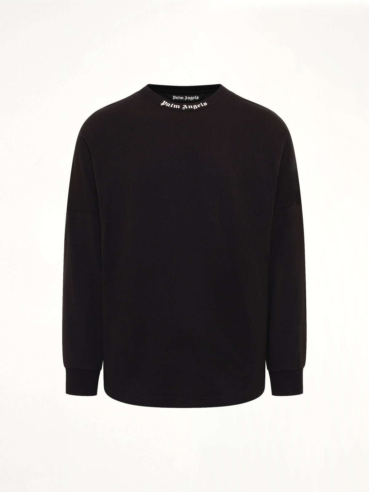 Classic Logo Over T-Shirt L/S in Black/Off White