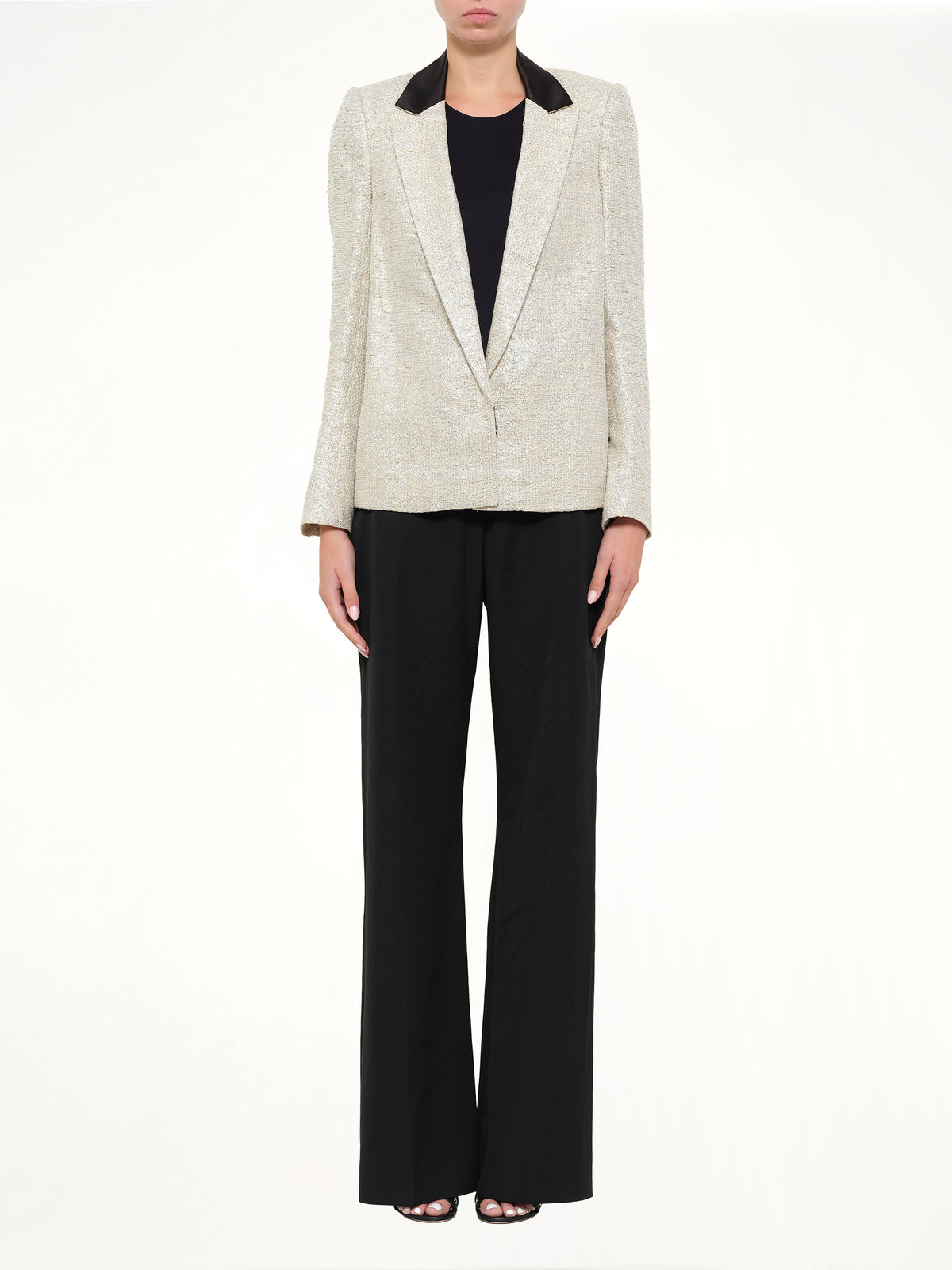 Show Jacket in Platinum