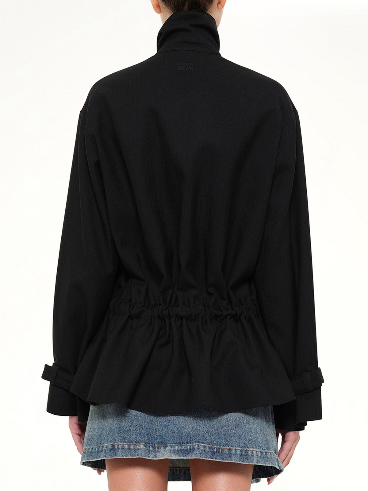 Belted Jacket in Black