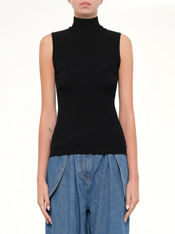 Sleeveless Top in Black