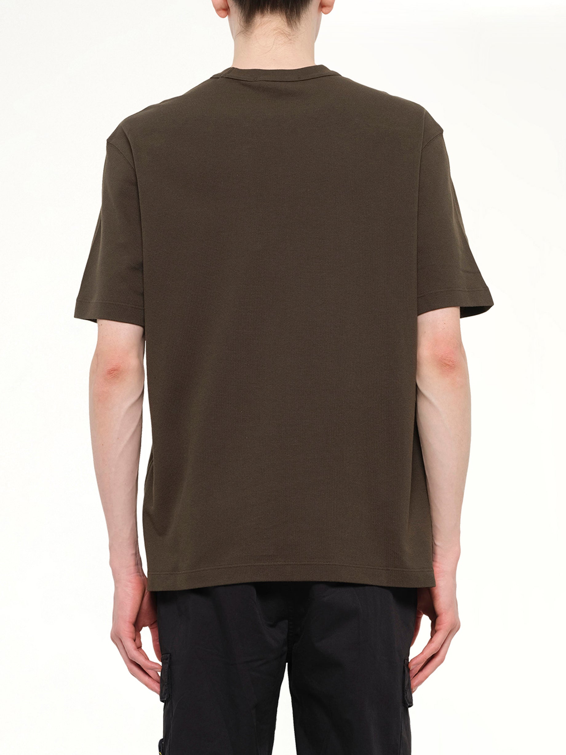 2100015 Cotton Compass T-Shirt in Coal Grey