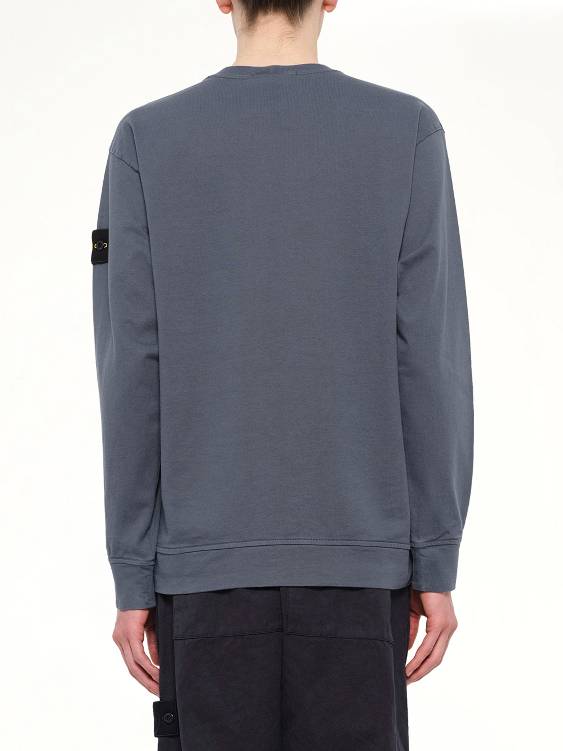 6100057 Cotton Sweatshirt in Slate Blue