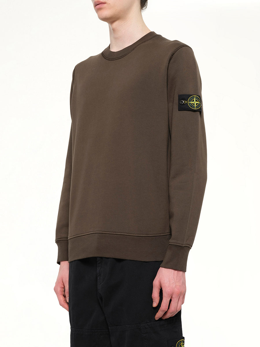 6100060 Organic Cotton Sweatshirt in Coal Grey