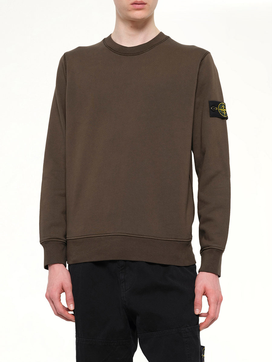 6100060 Organic Cotton Sweatshirt in Coal Grey