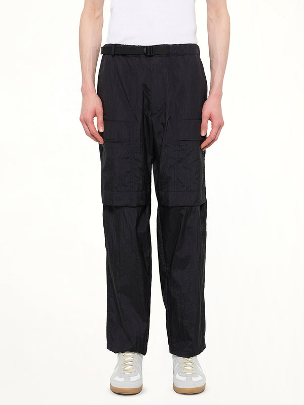 Detachable Zip Pant in Black