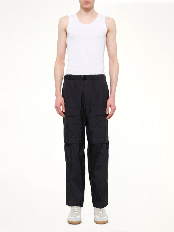 Detachable Zip Pant in Black