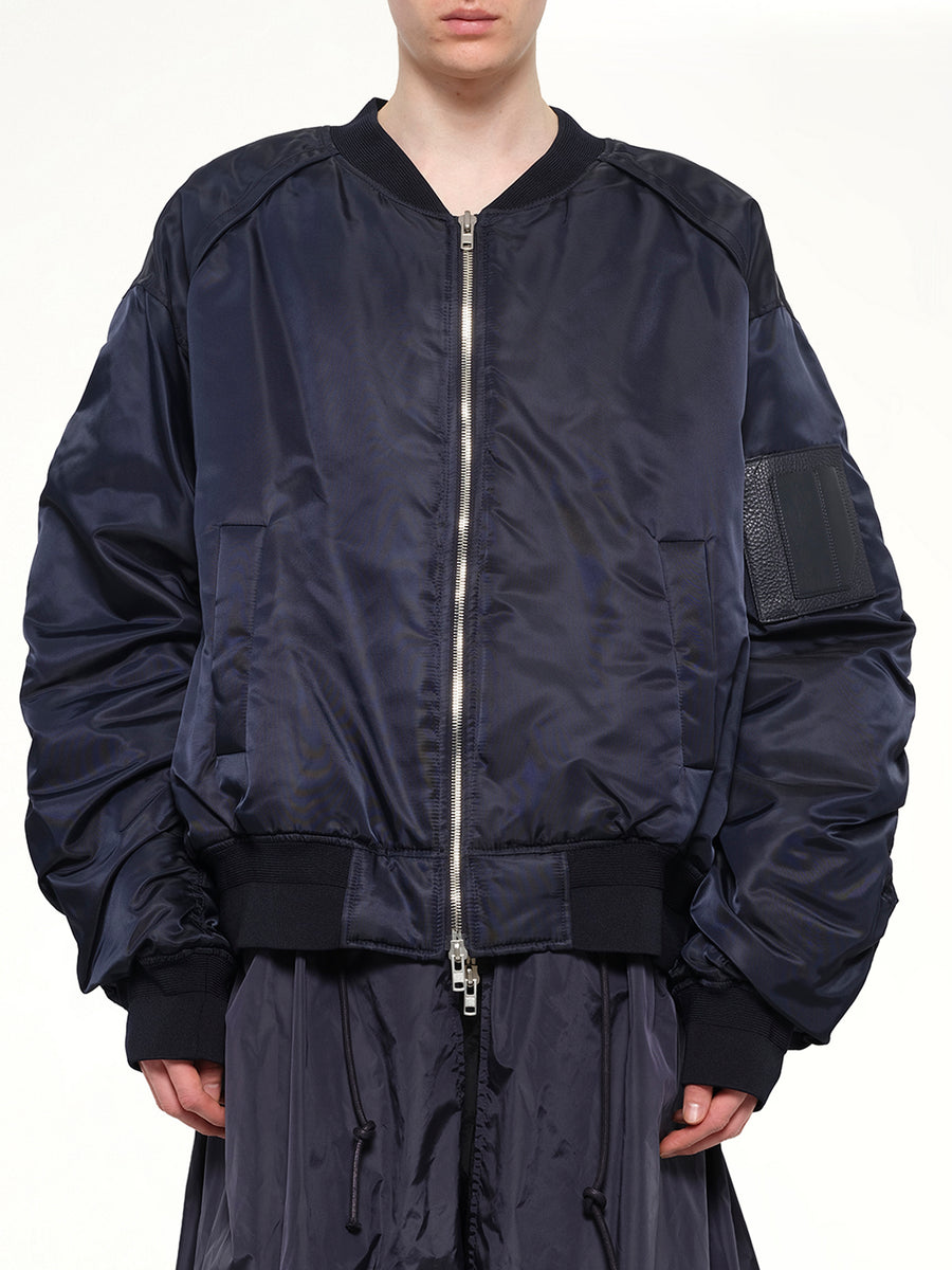 Juunj Coat in Navy