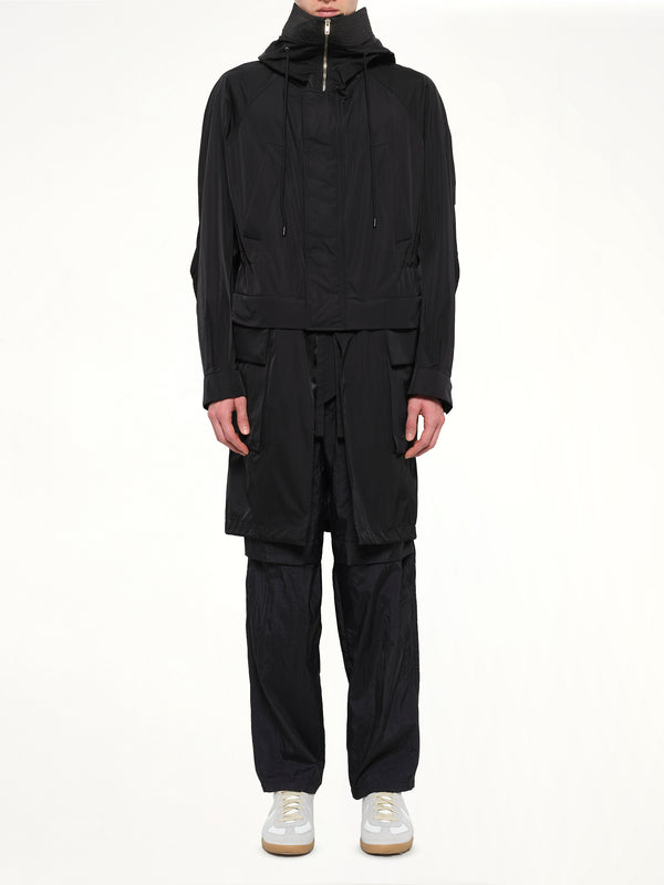 Outer Coat in Black