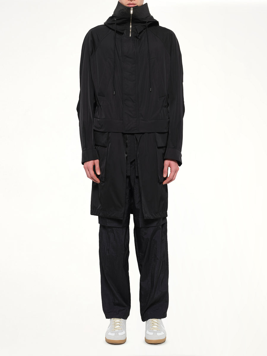 Outer Coat in Black
