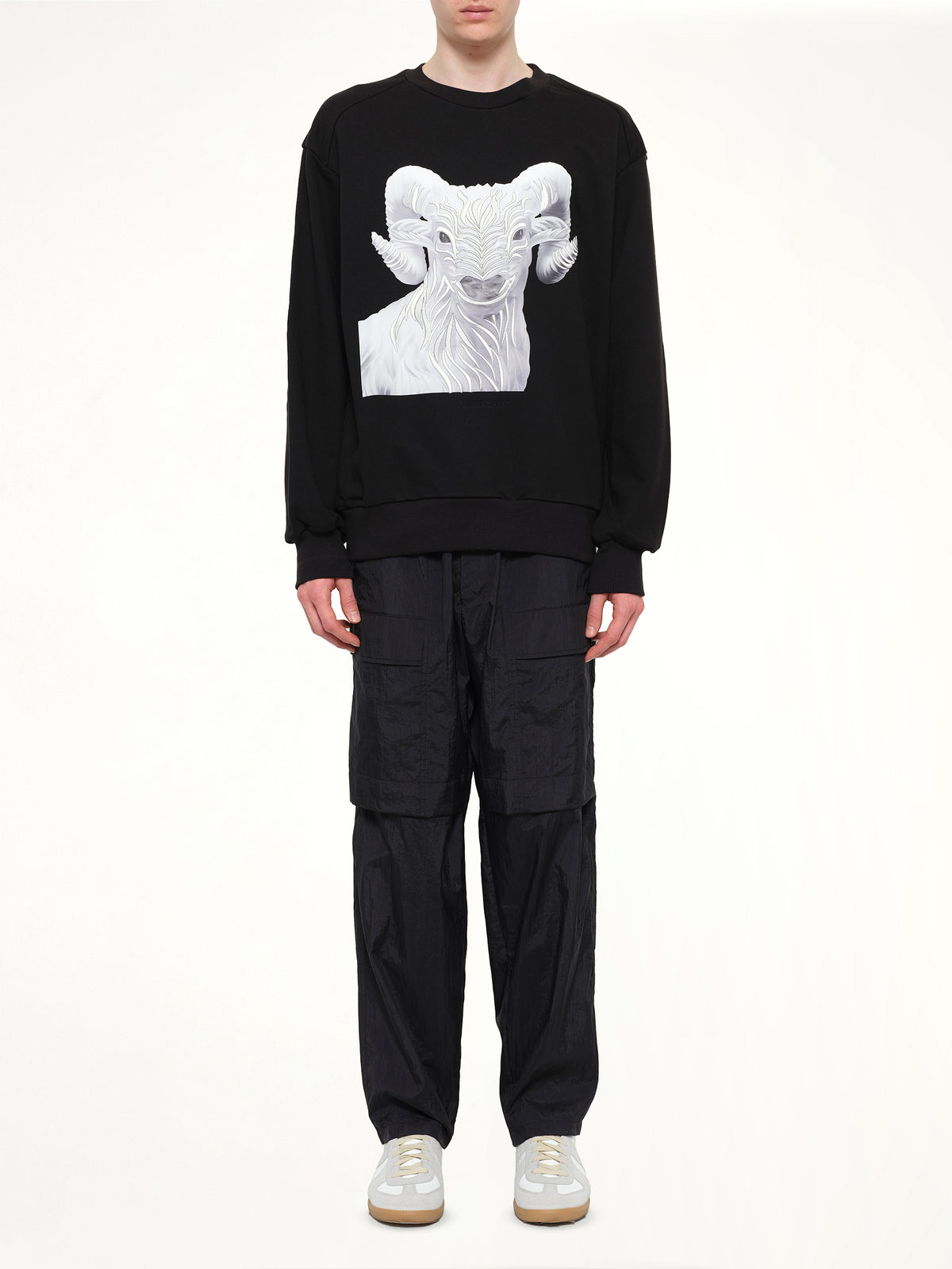 Ram Sweatshirt in Black