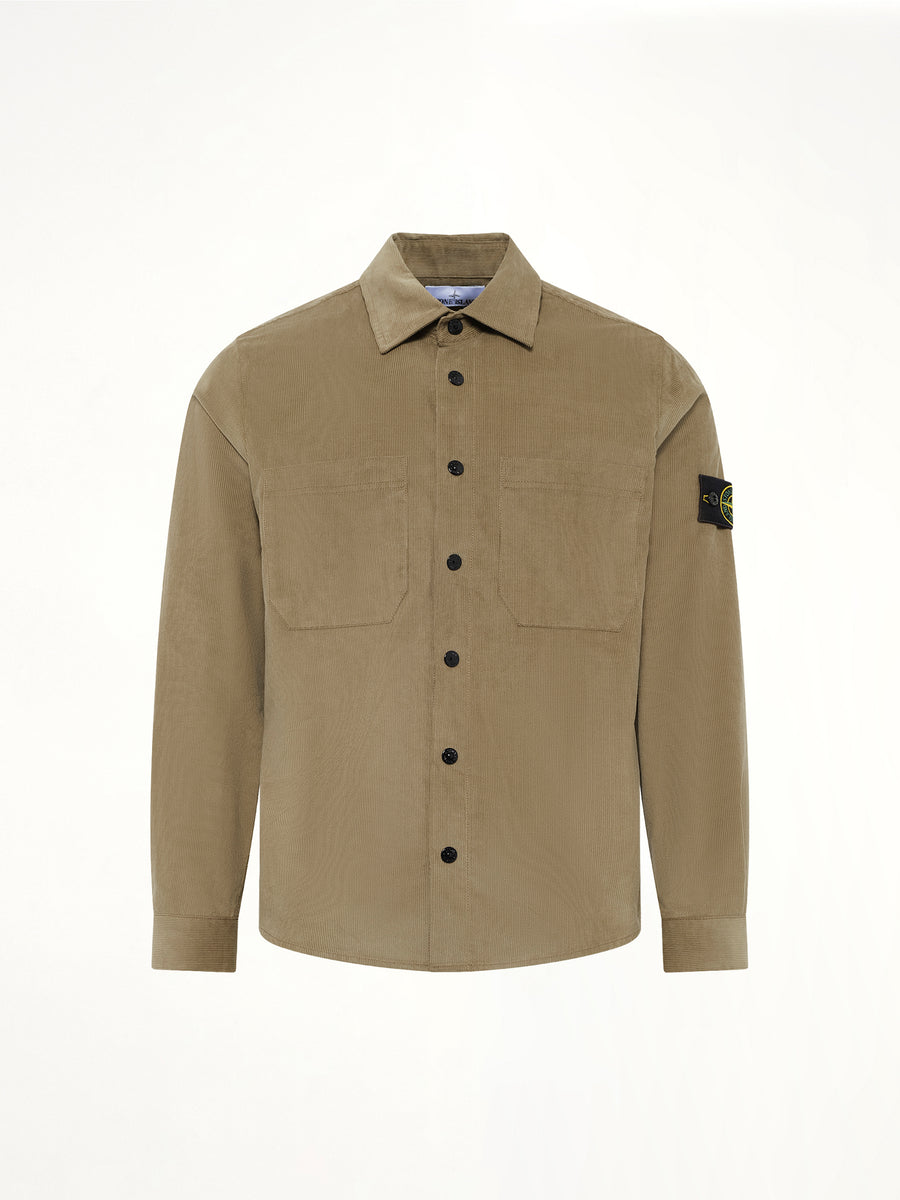 1200042 Cotton Shirt in Military Green