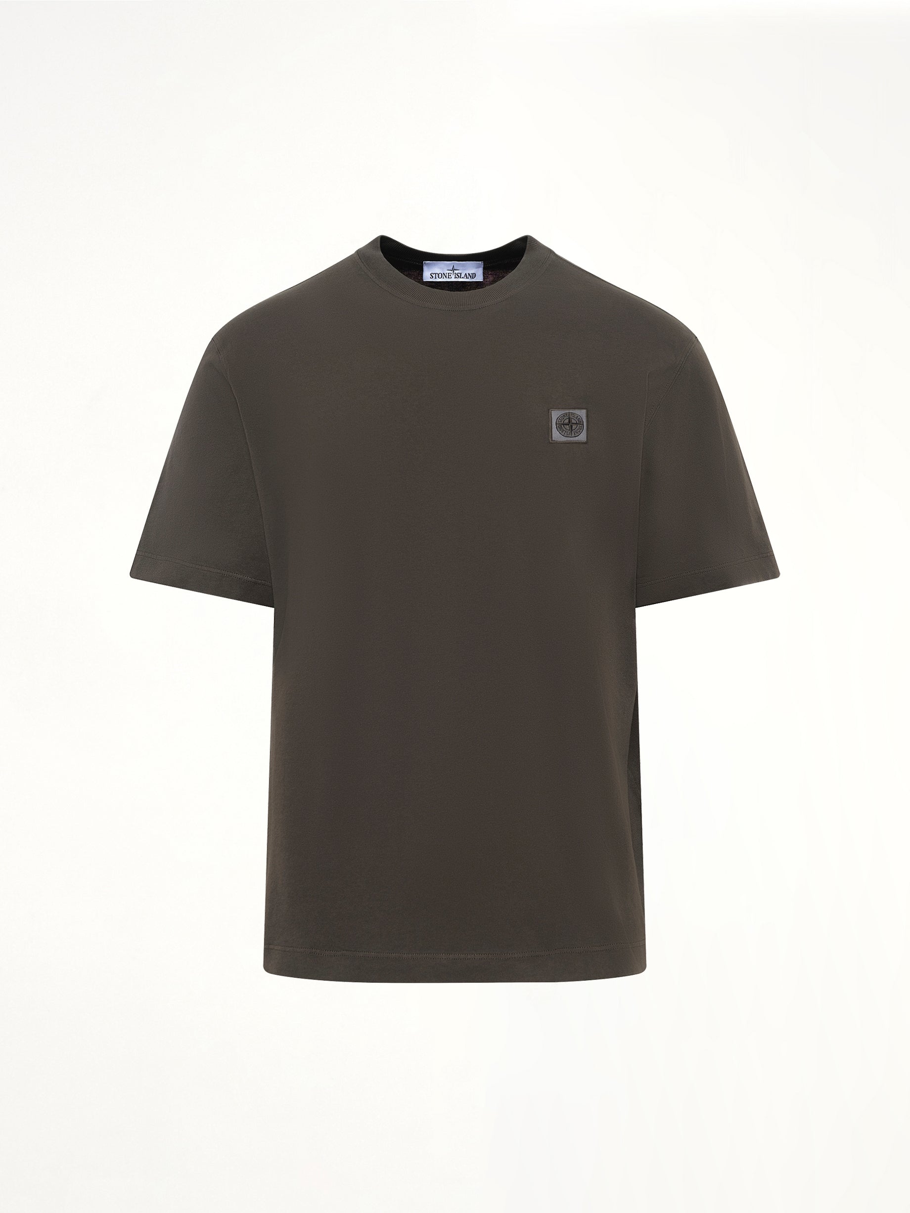2100030 Cotton Compass T-Shirt in Coal Grey