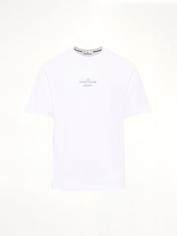 2100033 Cotton Logo T-Shirt in White