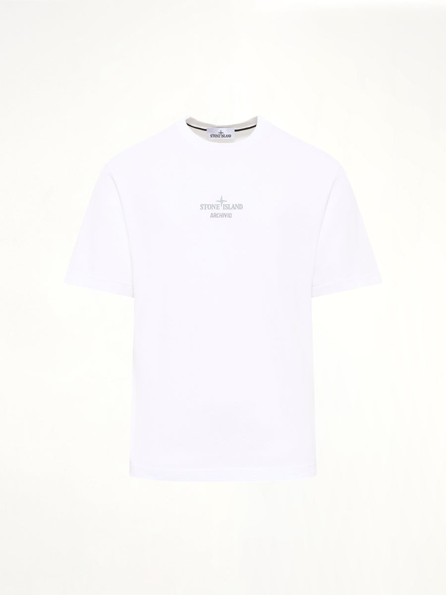 2100033 Cotton Logo T-Shirt in White