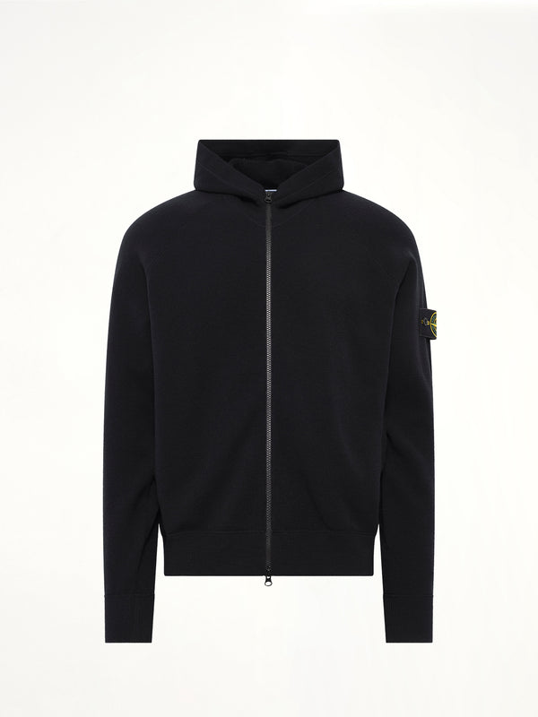 5100062 Wool Hoodie in Black