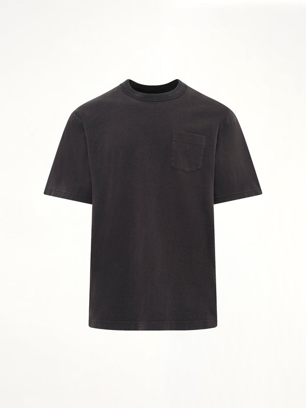 Cotton Jersey T-Shirt in Black