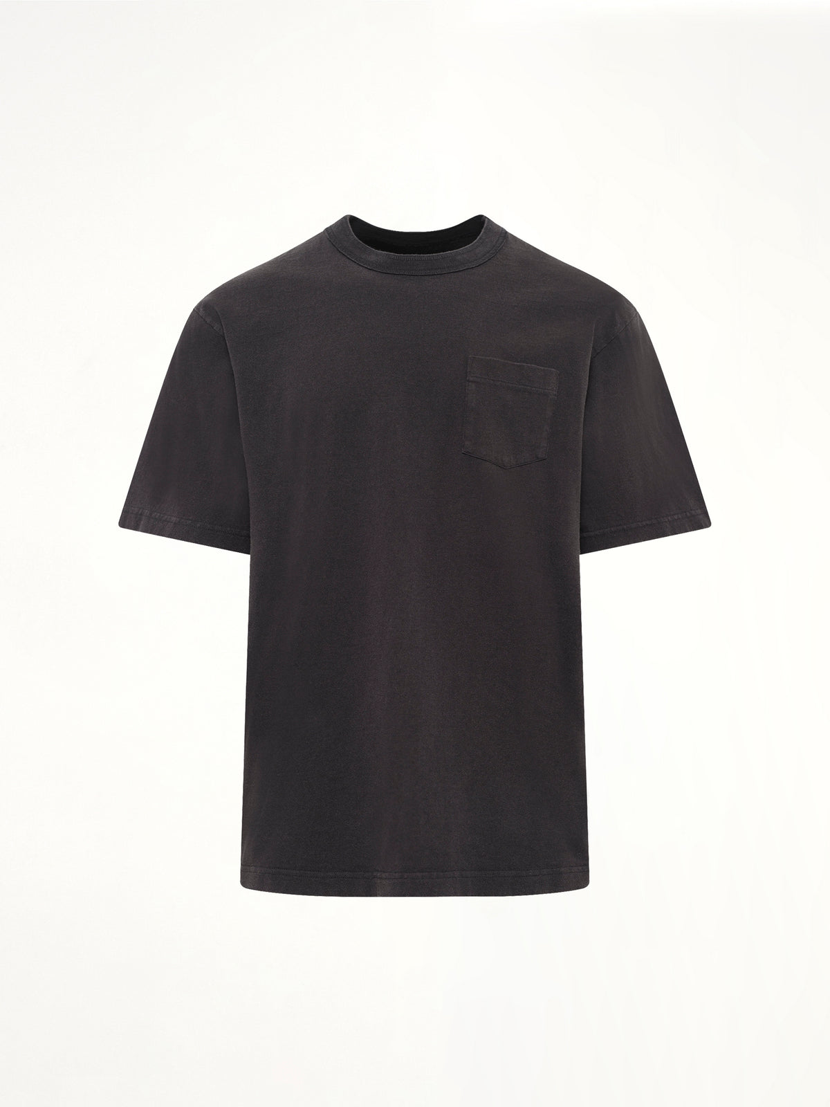 Cotton Jersey T-Shirt in Black