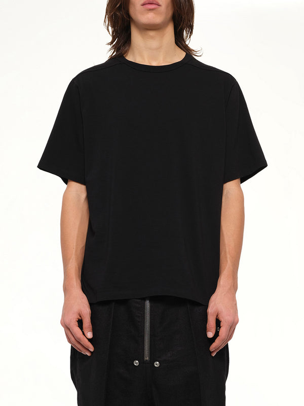 Cotton Jersey Brad T-Shirt in Black