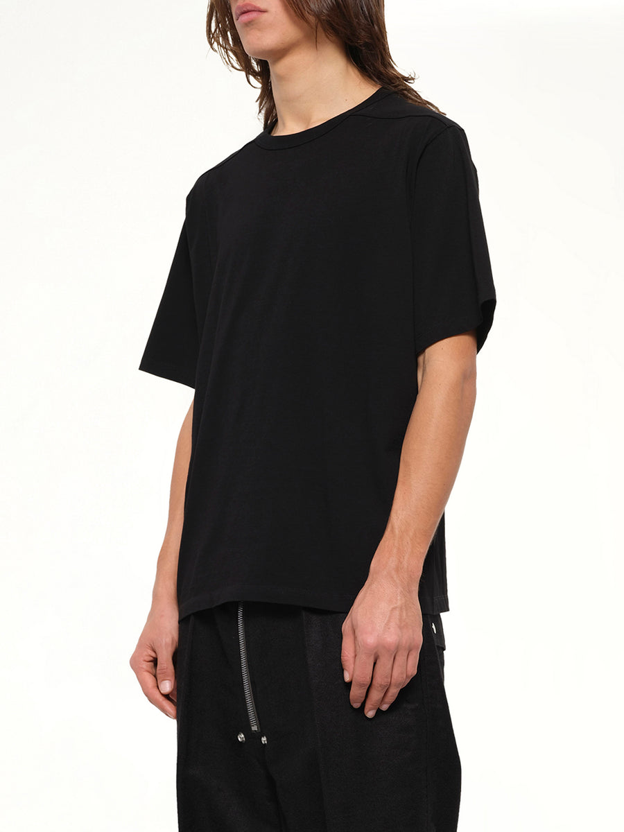 Cotton Jersey Brad T-Shirt in Black