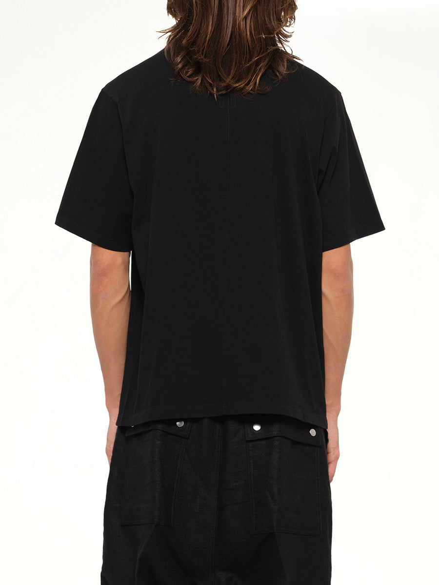 Cotton Jersey Brad T-Shirt in Black
