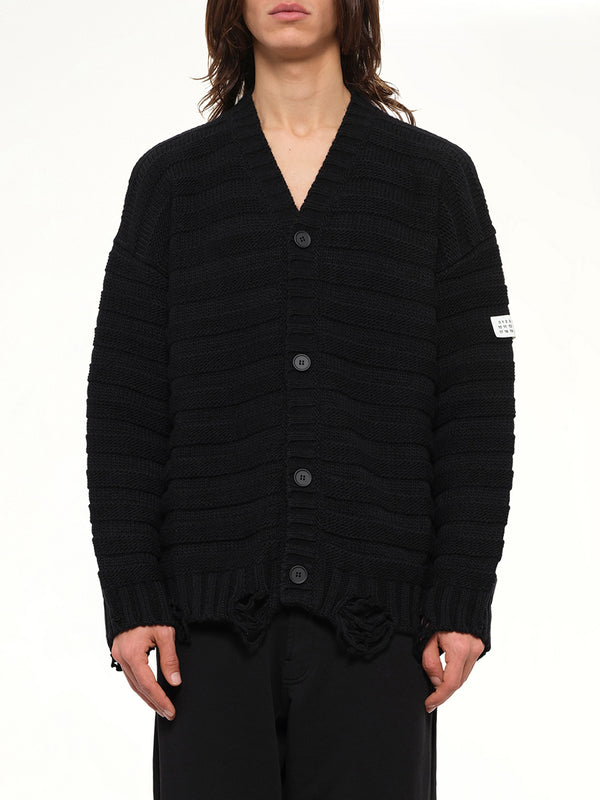 Gauge 3 Cardigan in Black
