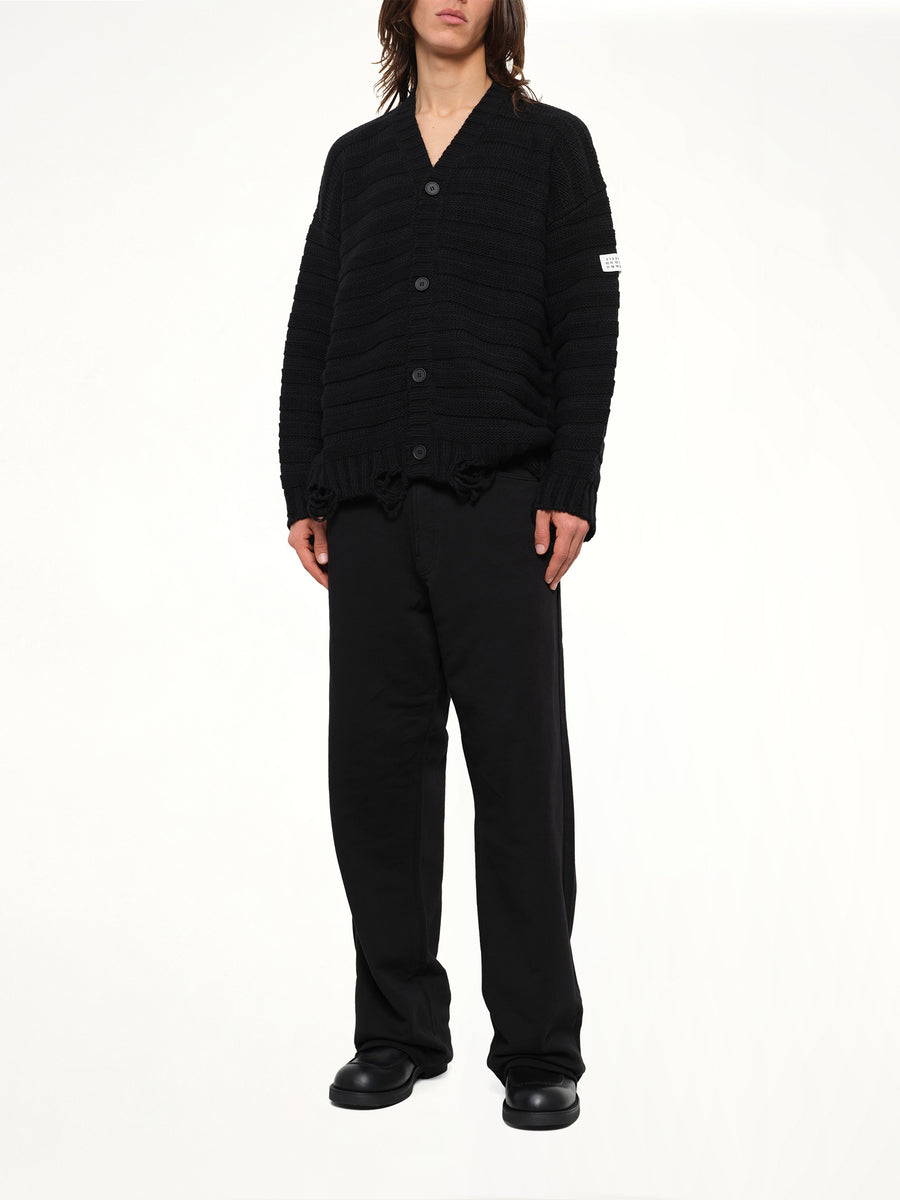 Gauge 3 Cardigan in Black