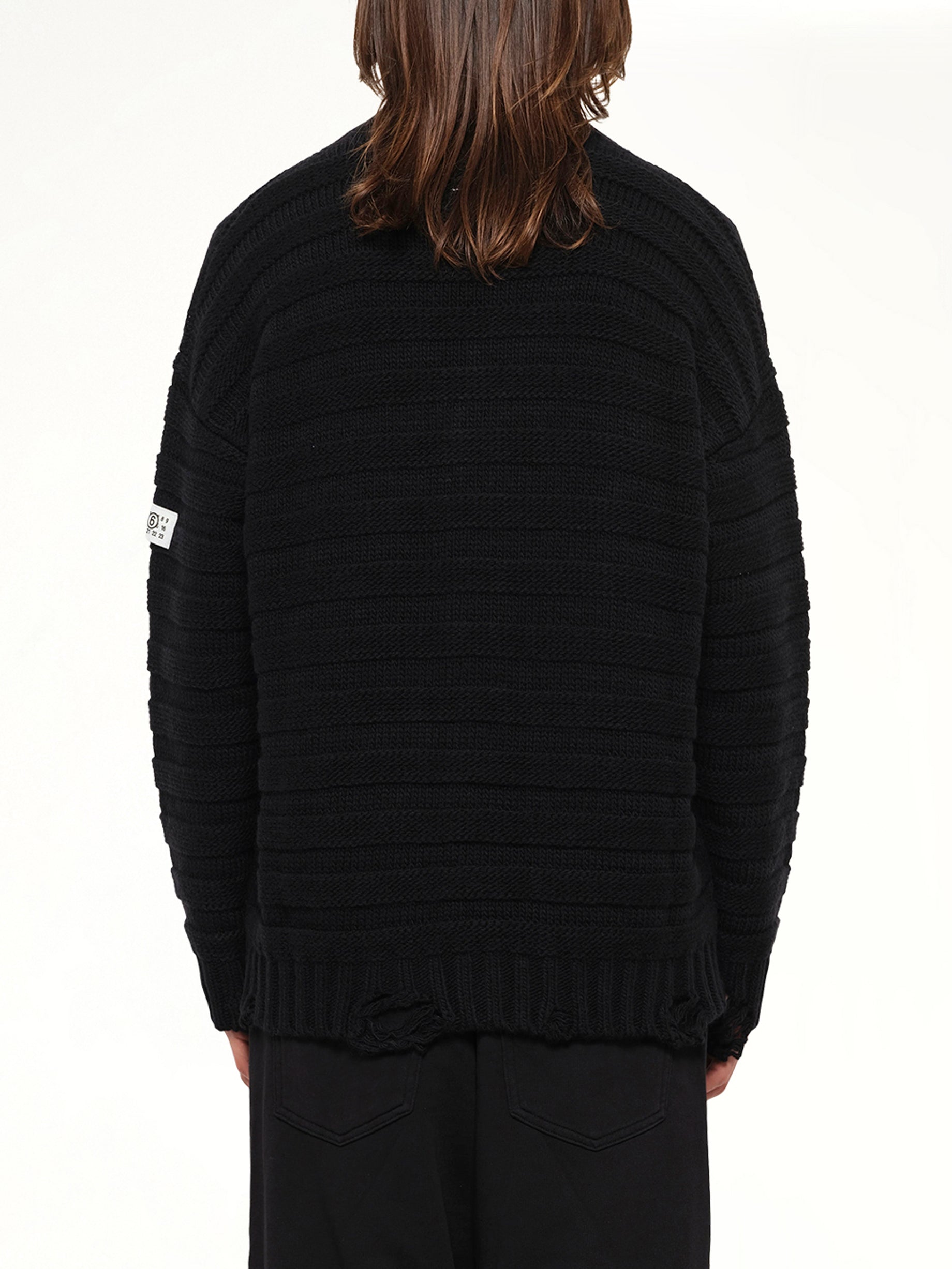 Gauge 3 Cardigan in Black