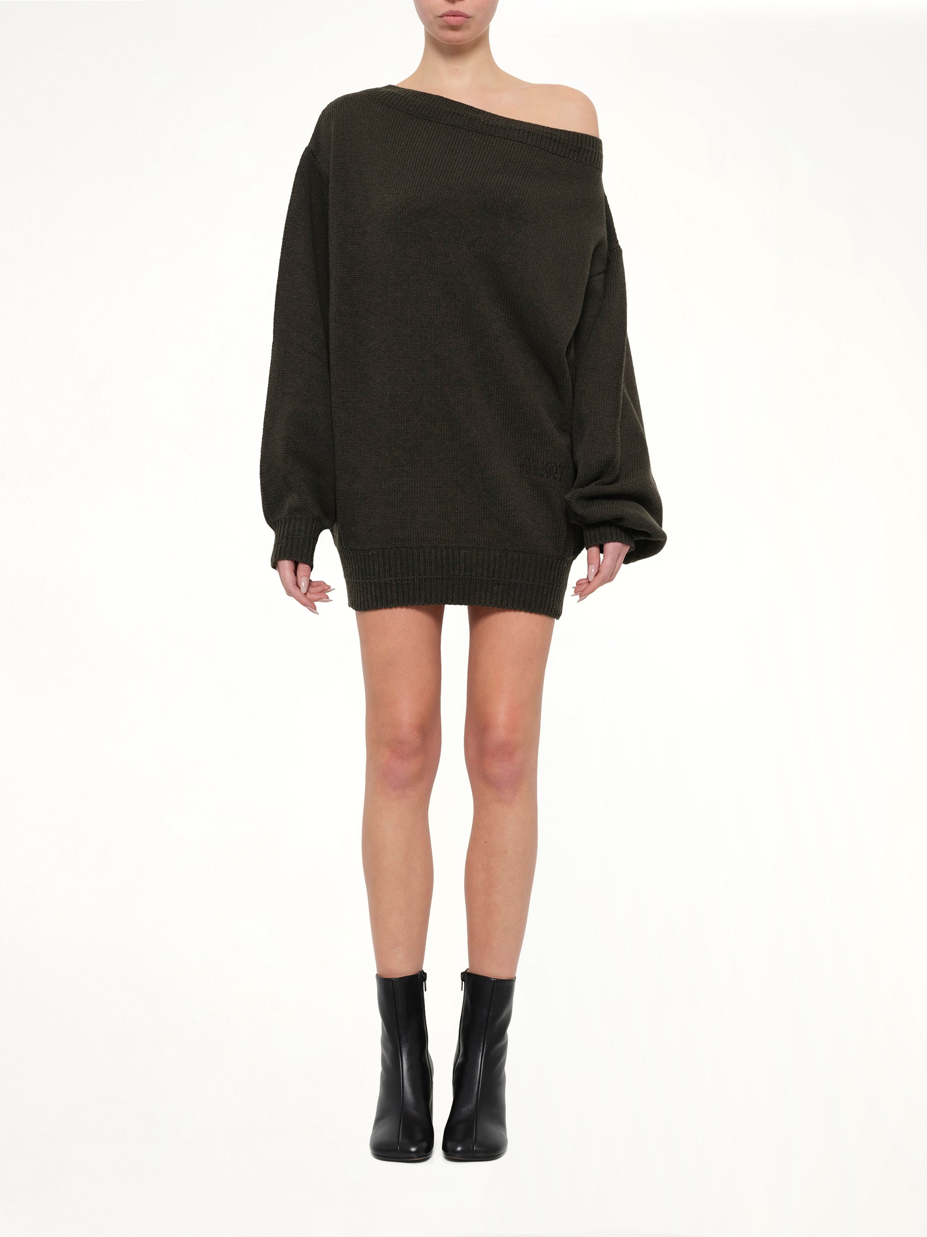 Gauge 5 Mini Dress in Khaki