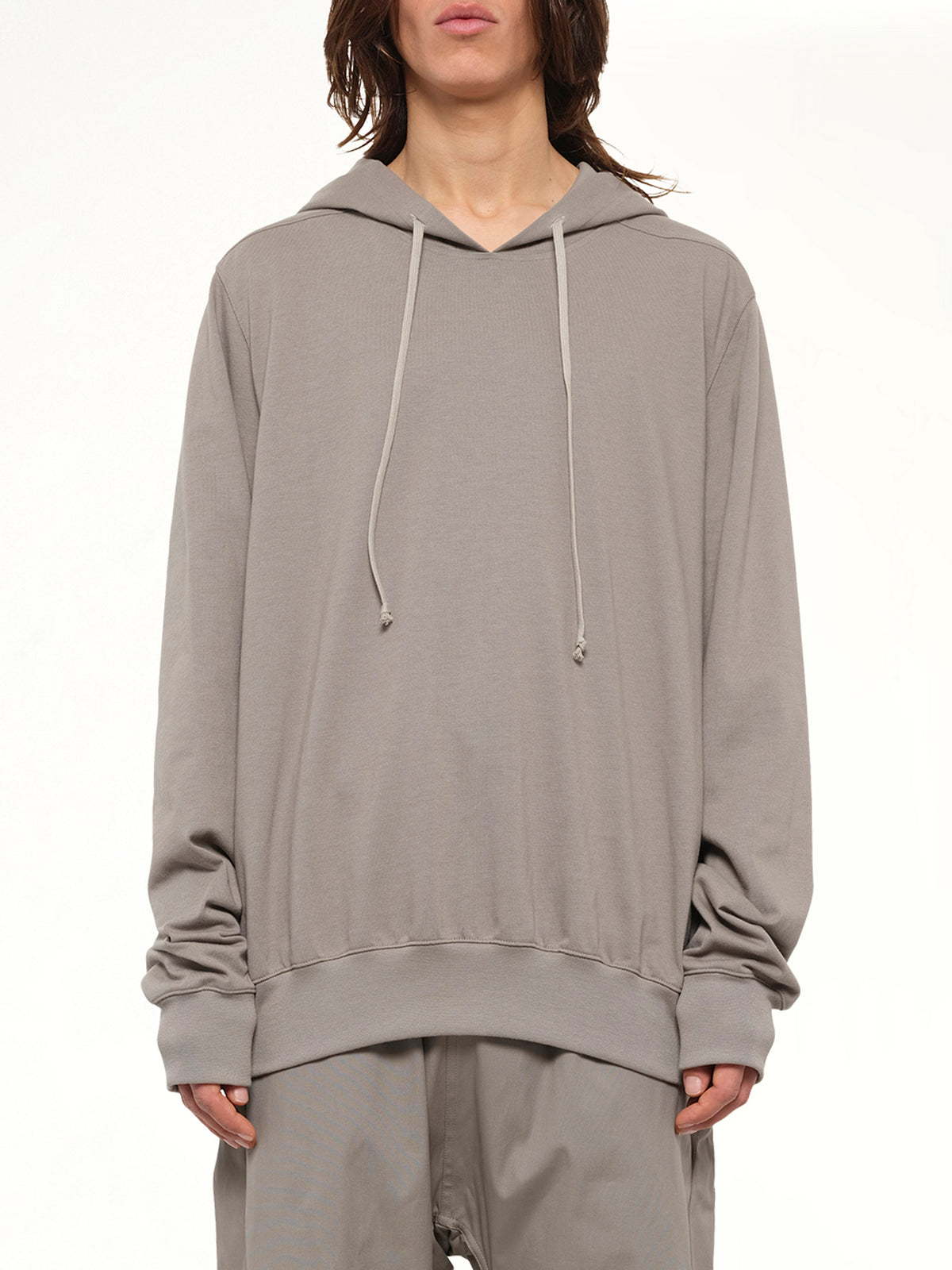 Heavy Jersey Hoodie in Dark Pearl