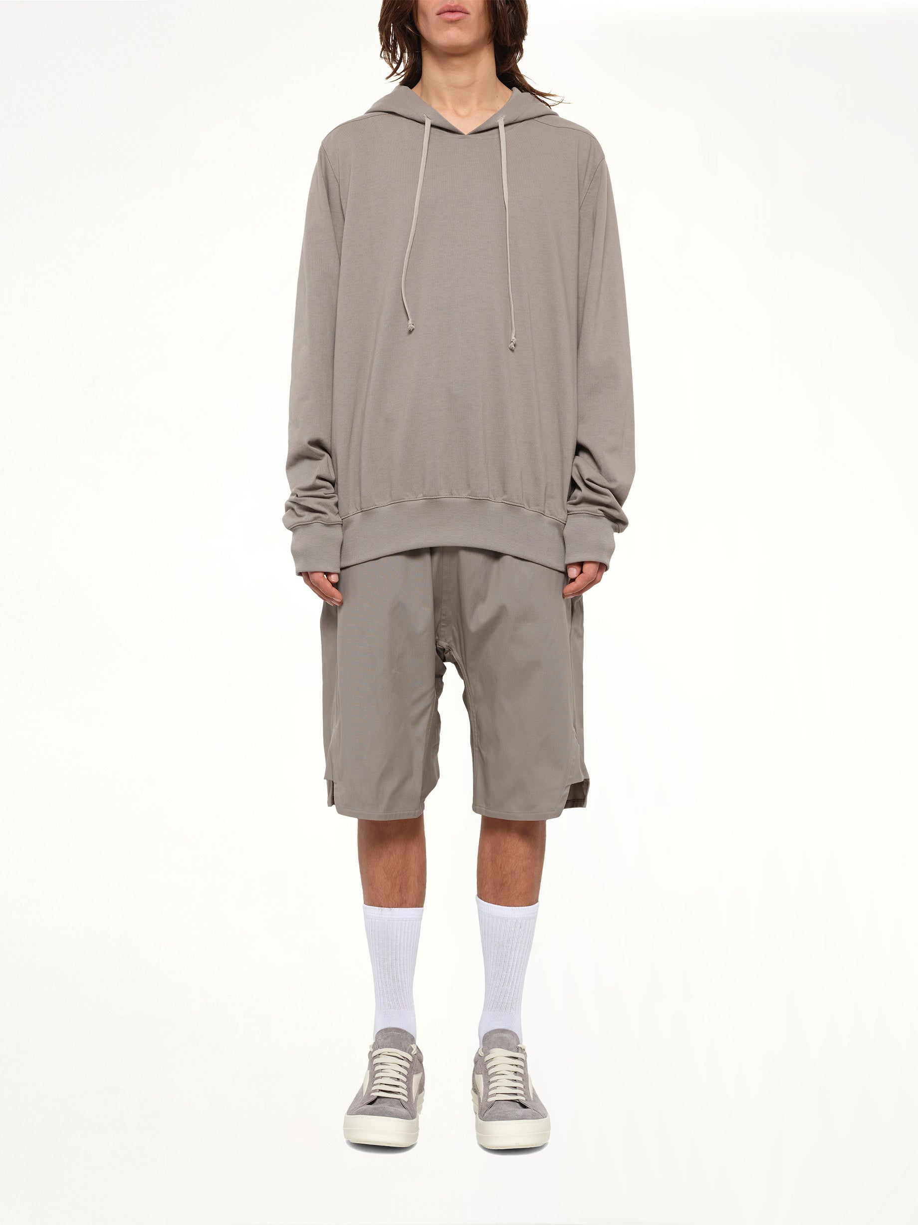 Heavy Jersey Hoodie in Dark Pearl
