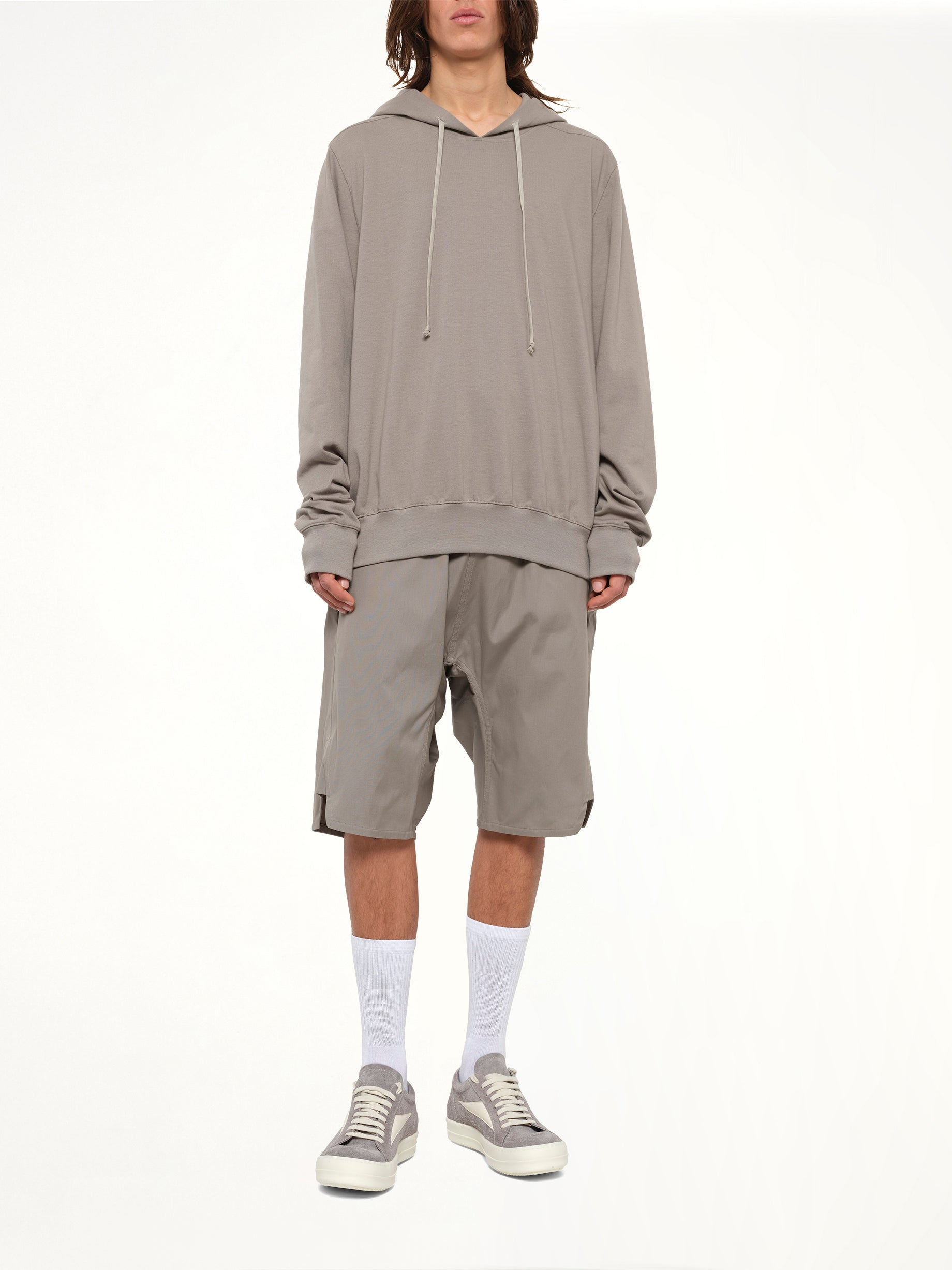 Heavy Jersey Hoodie in Dark Pearl