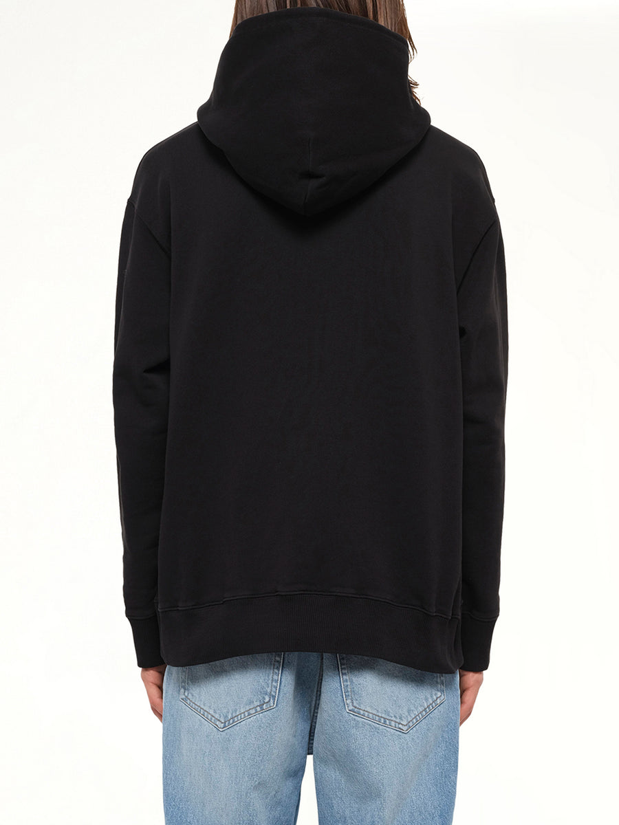 MM6 Patch Hoodie in Black