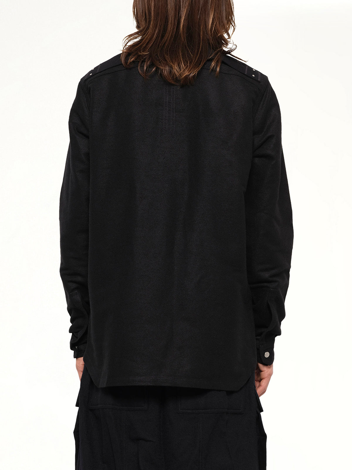 Moleskin Outershirt in Black