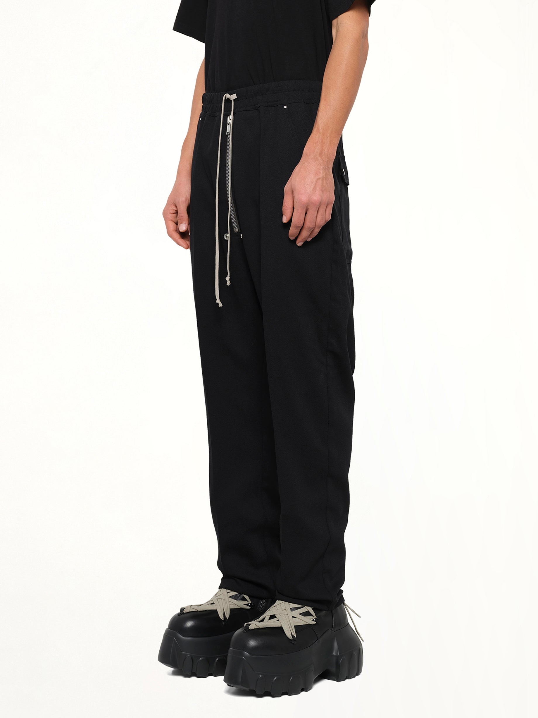 Wool Bela Pants in Black