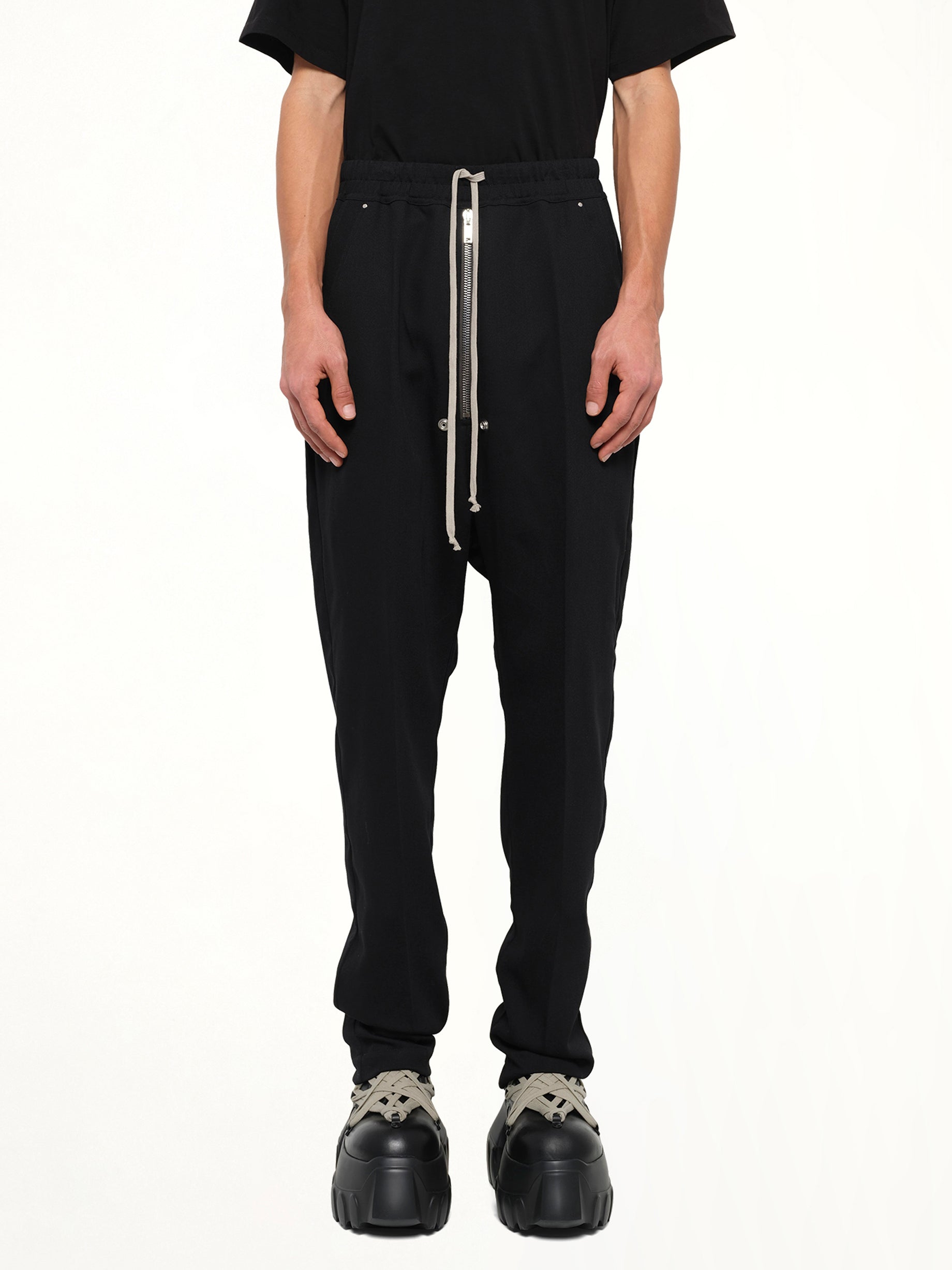 Wool Bela Pants in Black
