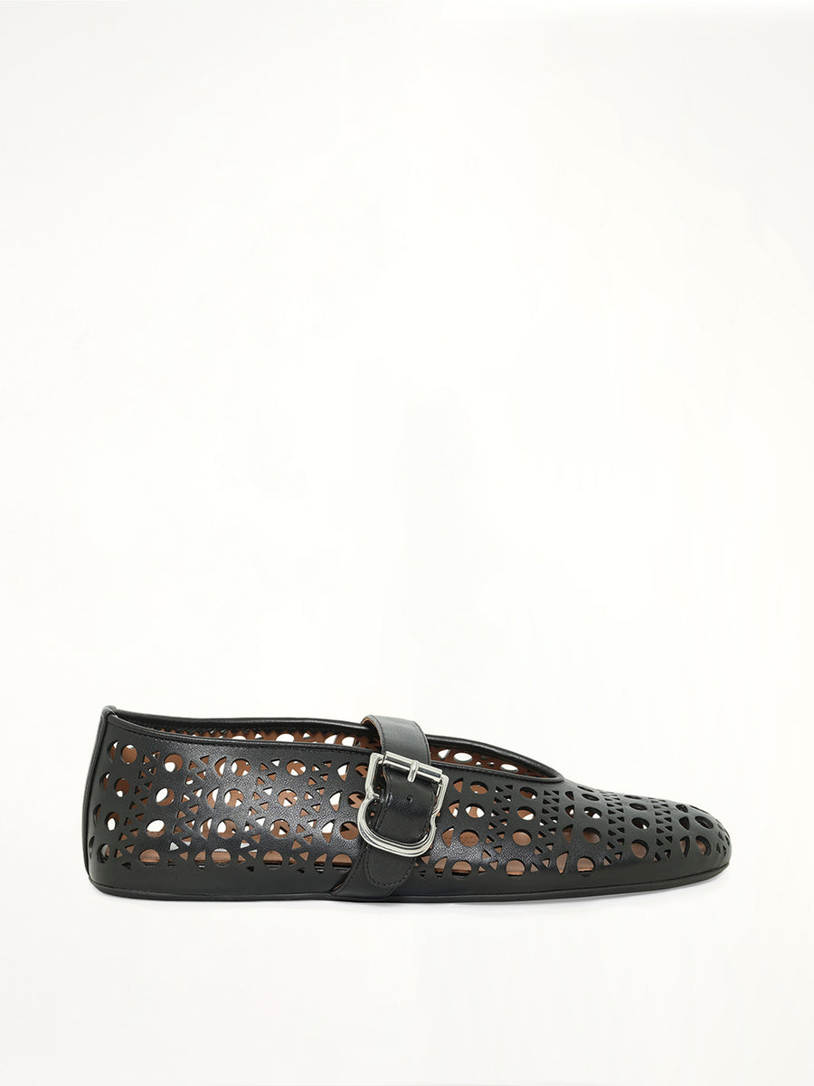 Ballet Vienne Flats in Black