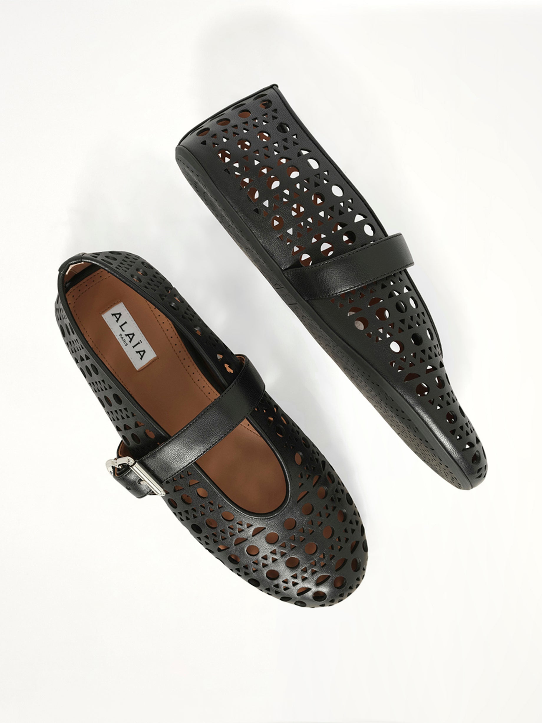 Ballet Vienne Flats in Black