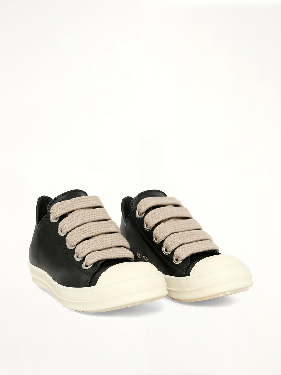 Jumbolace Low Sneaker in Black/Milk