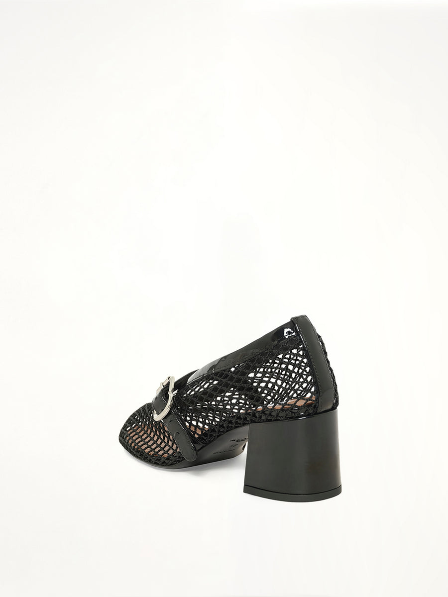 Fishnet Pumps H55 in Black