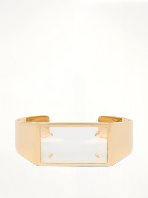 Four Stitches Bracelet in Yellow Gold Plating