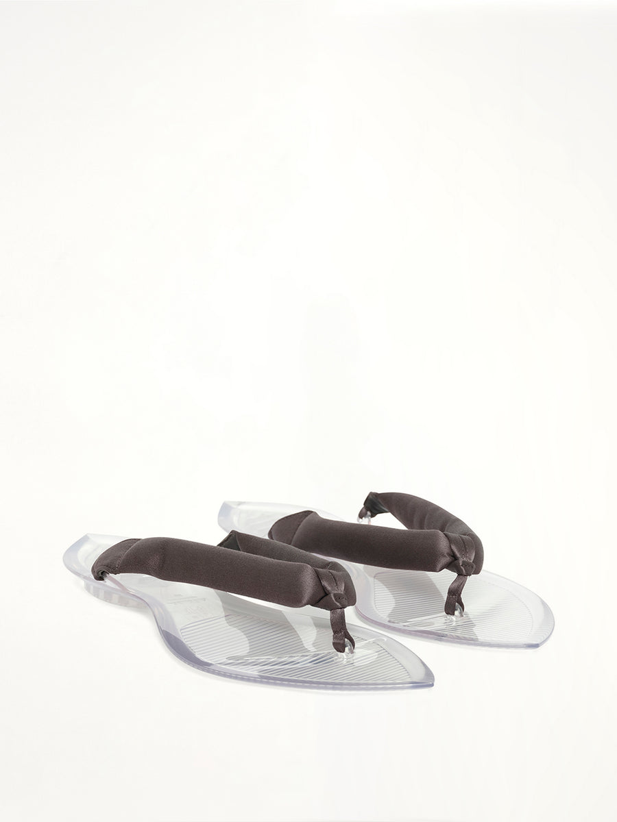 Invisible Padded Tongs in Anthracite/Dark Grey